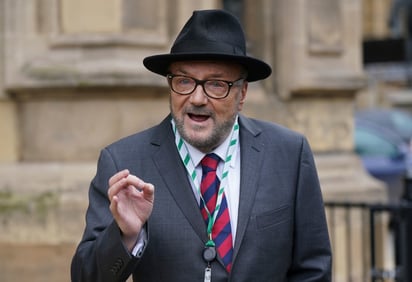 El líder del Partido de los Trabajadores británico, el izquierdista George Galloway. (EFE)