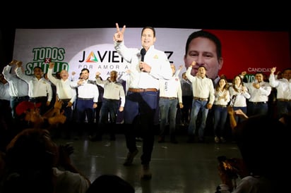 Javier Díaz González arranca su campaña para alcalde de Saltillo. (PENÉLOPE CUETO) 