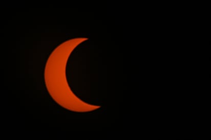 Eclipse solar parcial. (EFE)