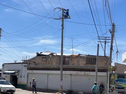 Realizan obras de mantenimiento en red eléctrica en Madero