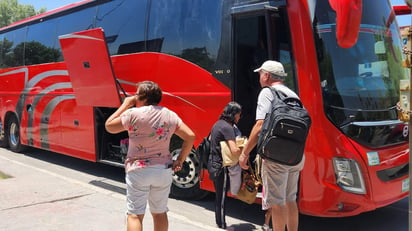 Ayer poco después del mediodía, salió un camión con integrantes de grupo Vida y de otros colectivos laguneros rumbo a la CDMX.