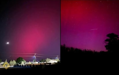 La tormenta solar que comenzó el viernes terminó este domingo en México tras días en los que algunas regiones del país observaron auroras boreales, informó el Instituto de Geofísica de la Universidad Nacional Autónoma de México (UNAM). (ESPECIAL)