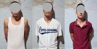 La policía Estatal de Durango realizó la detención de tres presuntos narcomenudistas. (EL SIGLO DE TORREÓN)