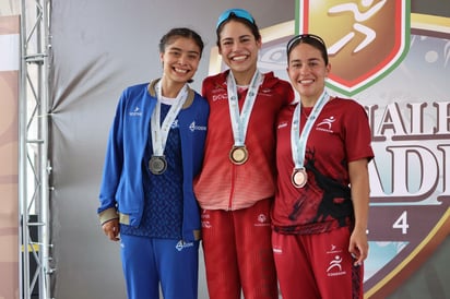 Medalla de Oro para Durango en Triatlón Femenil