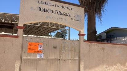 Madres de familia piden apoyo ante daños estructurales en la primaria Ignacio Zaragoza de Madero