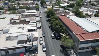 Concluyen trabajos de pavimentación en la calle Matamoros, en Gómez Palacio