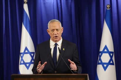 El ex general y ministro del Gabinete de Guerra israelí, Benny Gantz. (EFE)