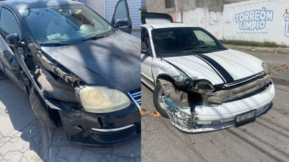 Choque deja daños materiales por encima de los 60 mil pesos en Torreón