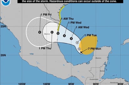 Nuevo León y Tamaulipas en alerta máxima por Alberto