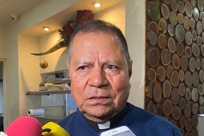 José Luis Escamilla, Vicario General de la Diócesis de Torreón. (ARCHIVO)