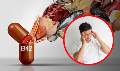 ¿Deficiencia de vitamina B12? Estos son los síntomas de alerta