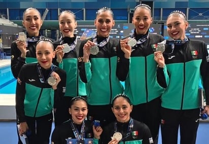 Selección de Natación Artística gana medalla de plata en Copa del Mundo
