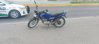 Joven resulta lesionado en accidente de motocicleta en Gómez Palacio