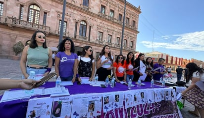 Grupos feministas impulsan la Alerta de Violencia de Género contra las Mujeres (AVGM).