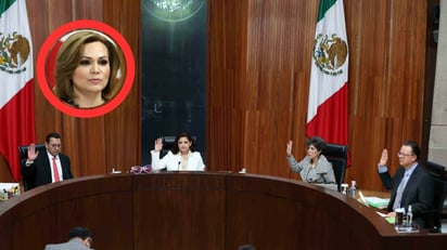 El pleno de la Sala Superior del Tribunal Electoral del Poder Judicial de la Federación (TEPJF) eligió a Claudia Valle Aguilasocho. (ARCHIVO)