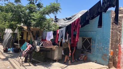 La ‘Casa Azul’ en Santa Rosa se ha convertido en punto de llegada de migrantes