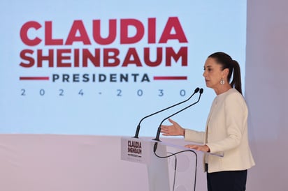 La virtual presidenta electa Claudia Sheinbaum. (ARCHIVO)
