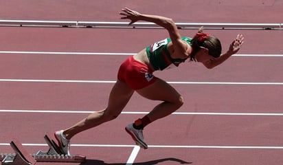 La velocista mexicana Paola Morán. (CORTESÍA)