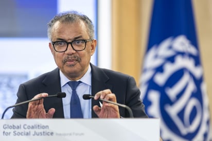 Tedros Adhanom, director de la OMS. (ARCHIVO)