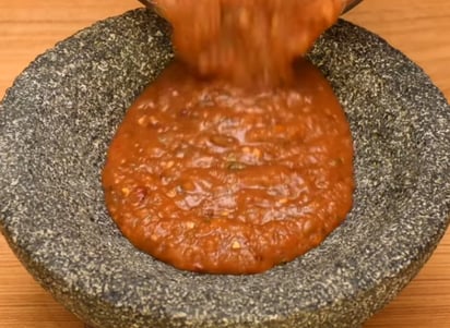 Una salsa roja mexicana que queda con todo 