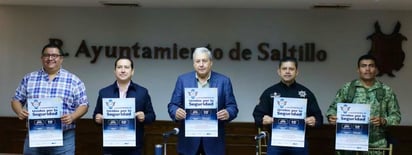 Presentan Carrera 5K Unidos por la Seguridad en Saltillo