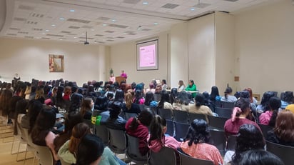 Instituto Municipal de la Mujer de Torreón lleva hasta las instituciones educativas charlas para crear consciencia entre los menores. (GUADALUPE MIRANDA)