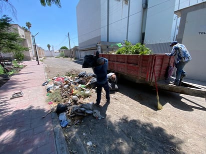 Realizan en Lerdo llamado a la ciudadanía a no tirar basura en vía pública