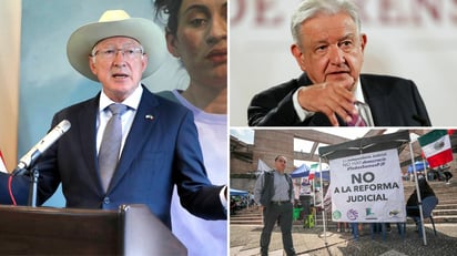 Embajador Ken Salazar. (ARCHIVO)