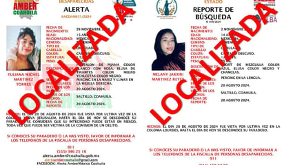 Localizan a adolescentes que habían sido reportadas como desaparecidas en Saltillo