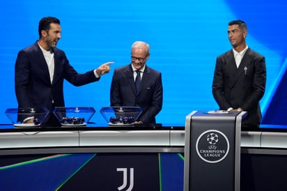 Buffon y Cristiano, los ejecutores de la ceremonia de Champions League