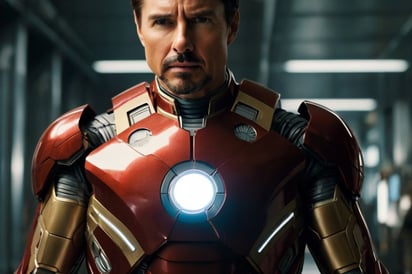 Así se vería Tom Cruise si hubiera sido Iron Man, según la inteligencia artificial