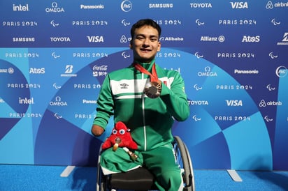 Ángel Camacho consiguió su segunda presea dentro de la justa parisina que se disputa en las piscinas del Centro Acuático.