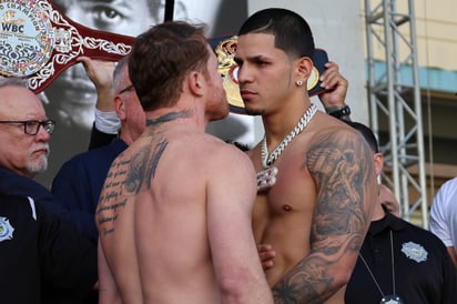 ¡Canelo Álvarez y Berlanga en peso y listos para la guerra!