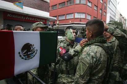 Desfile militar. (ARCHIVO)