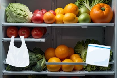 ¿Por qué no debes guardar las verduras en bolsas dentro del refrigerador?