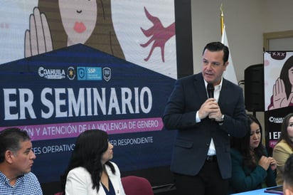 El secretario de Seguridad Pública en Coahuila, Federico Fernández Montañez. (HILDA SEVILLA)