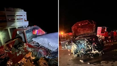 Camioneta Pick Up con caja ganadera. (EL SIGLO DE TORREÓN)