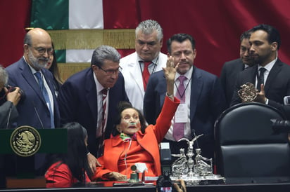 Ifigenia Martínez y Hernández, presidenta del recinto legislativo de San Lázaro. (ARCHIVO)