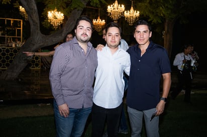 Raúl, Jorge y Víctor Hugo (EL SIGLO DE TORREÓ / ENRIQUE CASTRUITA)