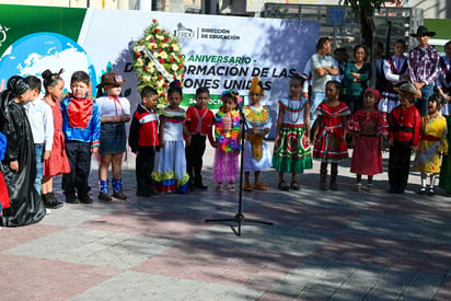 Lerdo celebra el 79 Aniversario de la ONU con un emotivo acto cívico