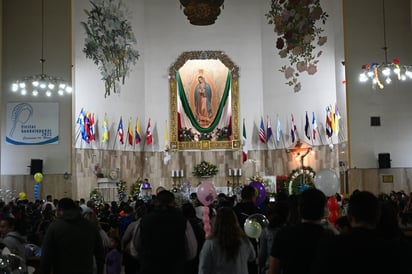 Más de 500 grupos de peregrinos se han registrado en la parroquia de Guadalupe de Torreón