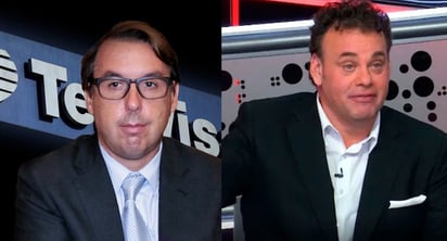 Emilio Azcárraga / David Faitelson (CAPTURA)