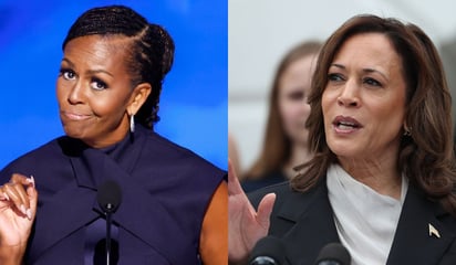 Kamala Harris y Michelle Obama advierten sobre el riesgo de Trump