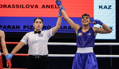 Duranguense Valeria Amparán, primera mexicana en avanzar a la final del Mundial Juvenil de Boxeo de la IBA