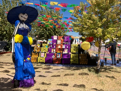 Canaco construyó el 'mega' altar de muertos en Francisco I. Madero este año