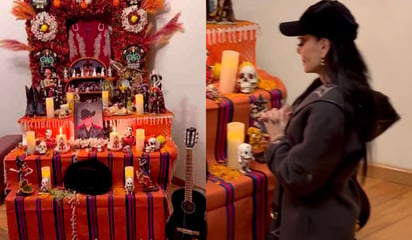 Maribel Guardia rinde homenaje a su hijo Julián con altar