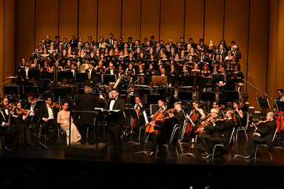 Orquesta. Se trató del sexto concierto de la temporada Otoño-Invierno de la Camerata de Coahuila.