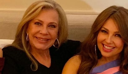 Thalía se despide de su hermana Ernestina Sodi