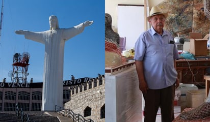 Vladimir Alvarado, escultor del Cristo de las Noas, desconocía proyecto de coronación