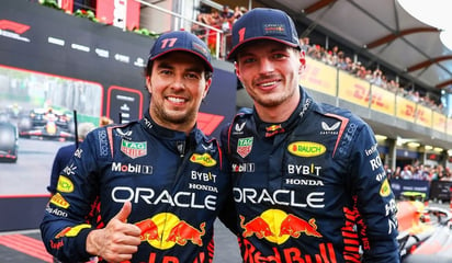 F1: Max Verstappen defiende a 'Checo' Pérez tras críticas por la Q1